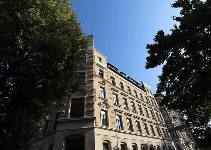 Apartament Charmante Altbauwohnung - Ueber Den Daechern Kassberg